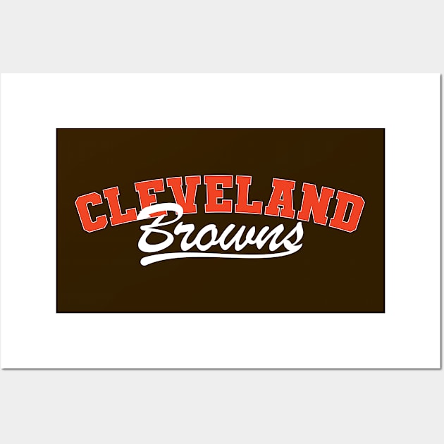 Cleveland Browns Wall Art by Nagorniak